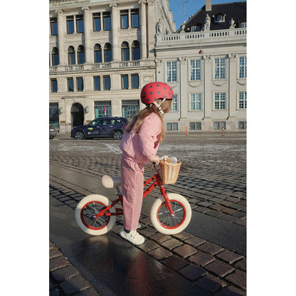 Konges Sløjd cykelhjälm, Ladybug - Str. 2-4 eller 4-8 år