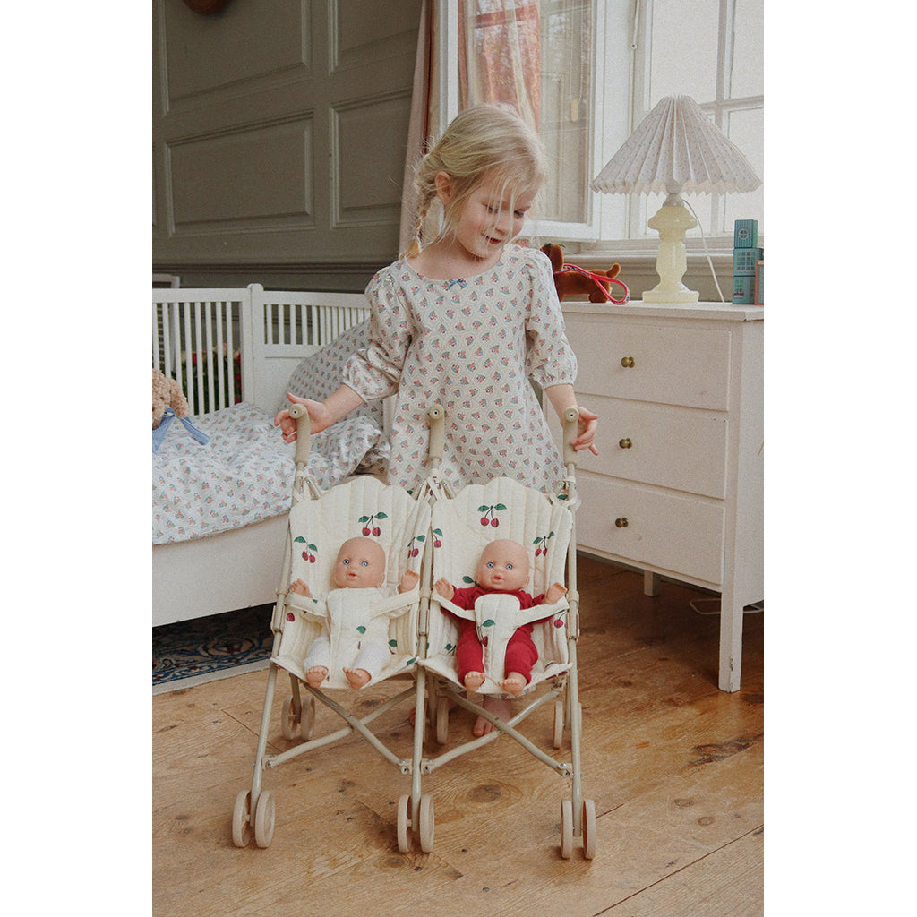 Konges Sløjd Tvillingar dockvagn, Ma grande cerise