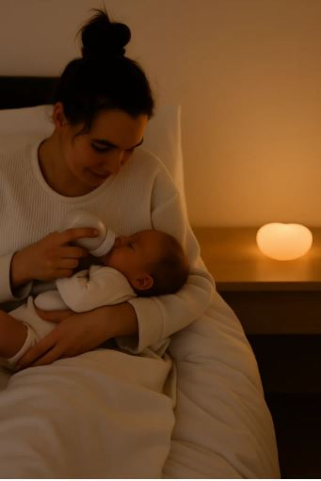 Flow Amsterdam nattlampa för barn, rosa