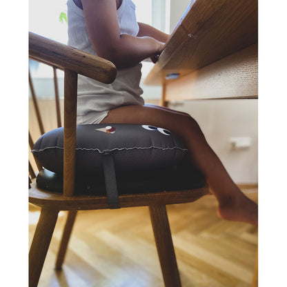 Noui Noui Have a seat, Uppblåsbar sittdyna för barn – Ice cream anthracite