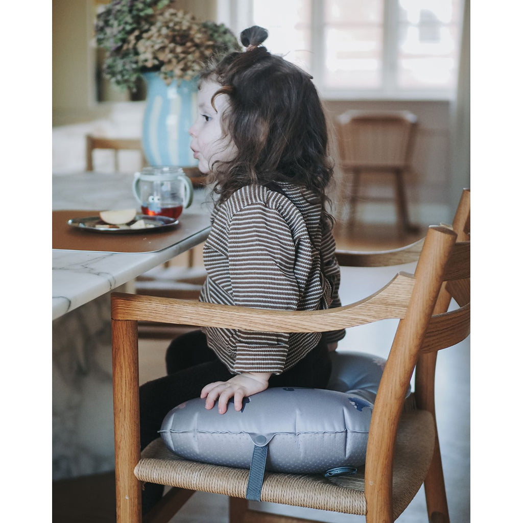 Noui Noui Have a seat, Uppblåsbar sittkudde för barn - Dino