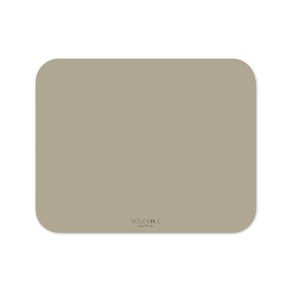 Noui Noui Floor mat, stoleunderlag - Olive hazel gray