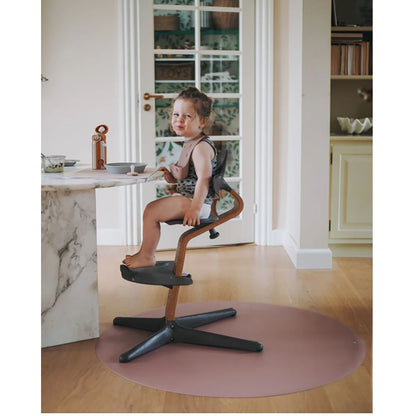 Noui Noui Golvmatta, stolskydd, rund - Old Rose