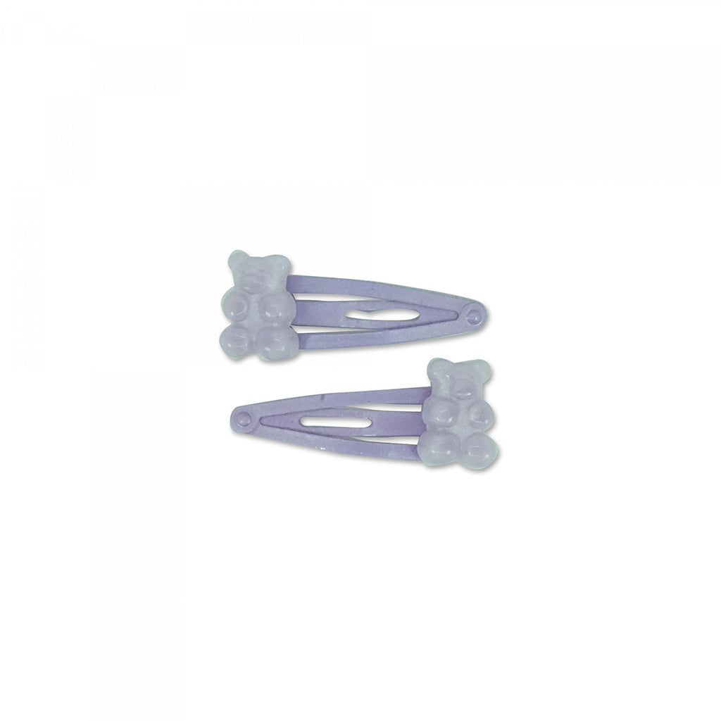 Milk x Soda Candy bear hårspännen, Purple