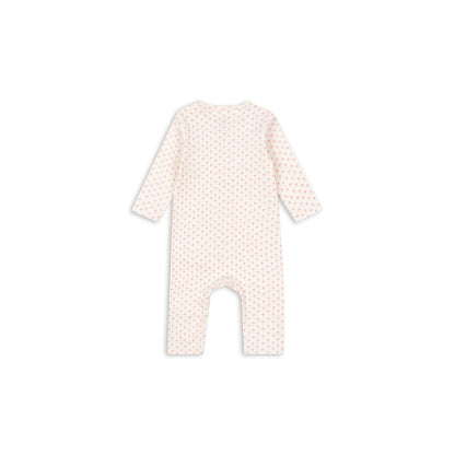 Fanga Fontana Bello bodystocking med långa ärmar, Punto rosa – strl. 1–6 mån.