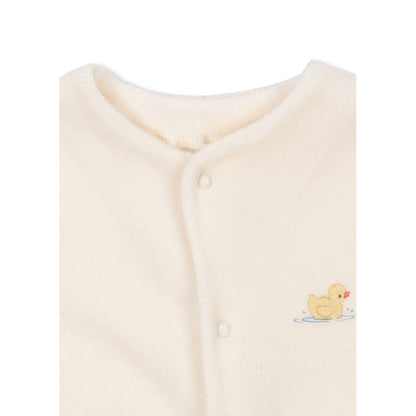 Fanga Fontana Elu varm heldräkt, Antique white - strl. 1 - 6 mån.