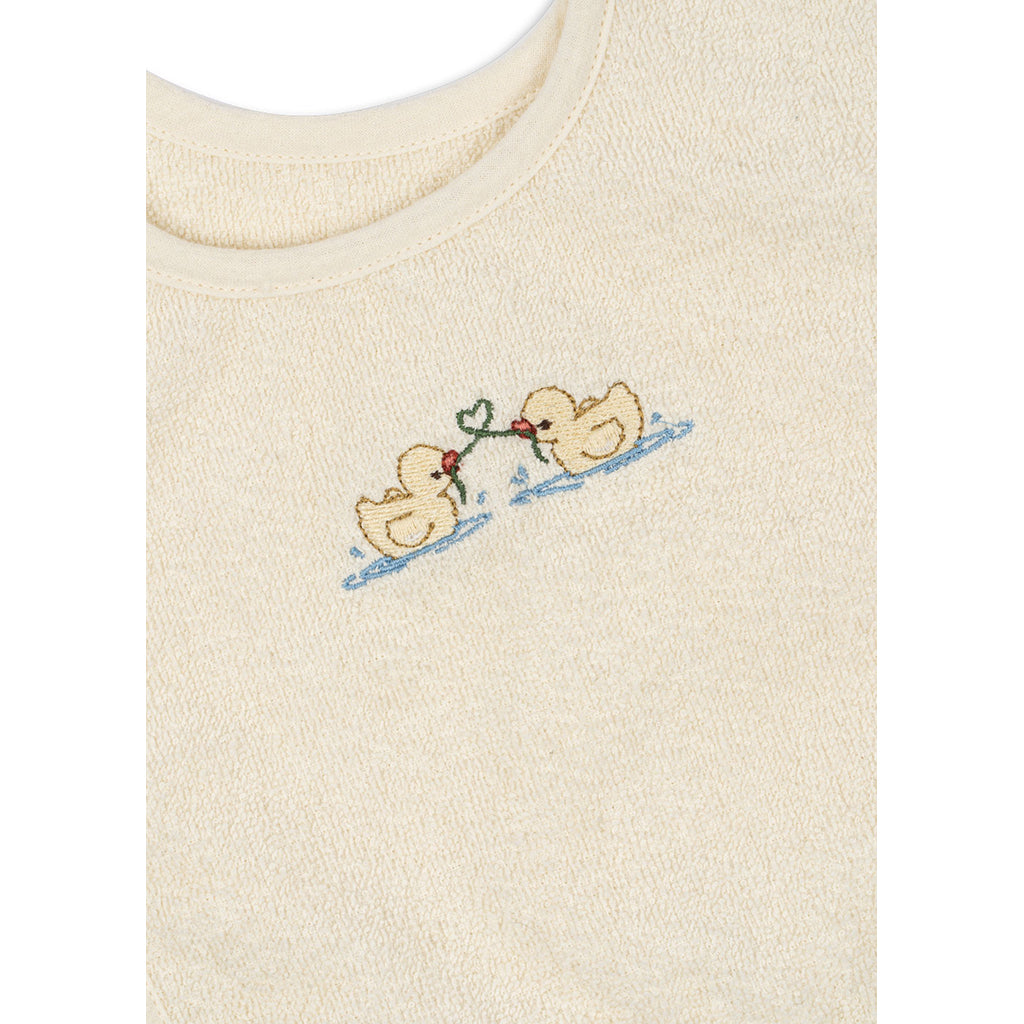 Fanga Fontana Fio Terry haklapp, GOTS, 2-pack - Antique white