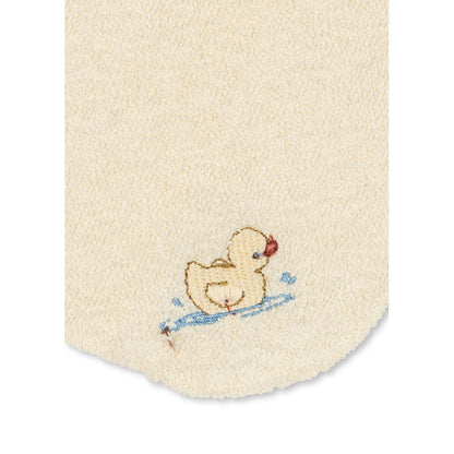 Fanga Fontana Figo Terry tvättlapp, GOTS, 6-pack - Antique white