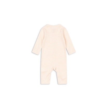 Fanga Fontana Fio bodystocking med långa ärmar, Tea stripe cameo – strl. 1–6 mån.