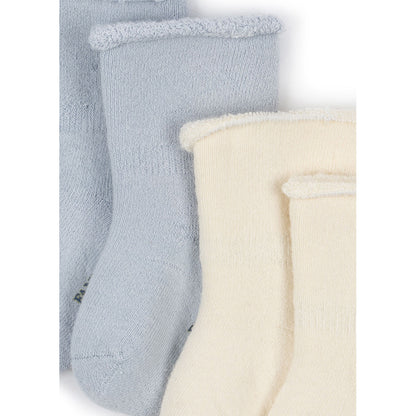 Fanga Fontana Vicino babystrumpor, 2-pack - Gray dawn - strl. 15-21