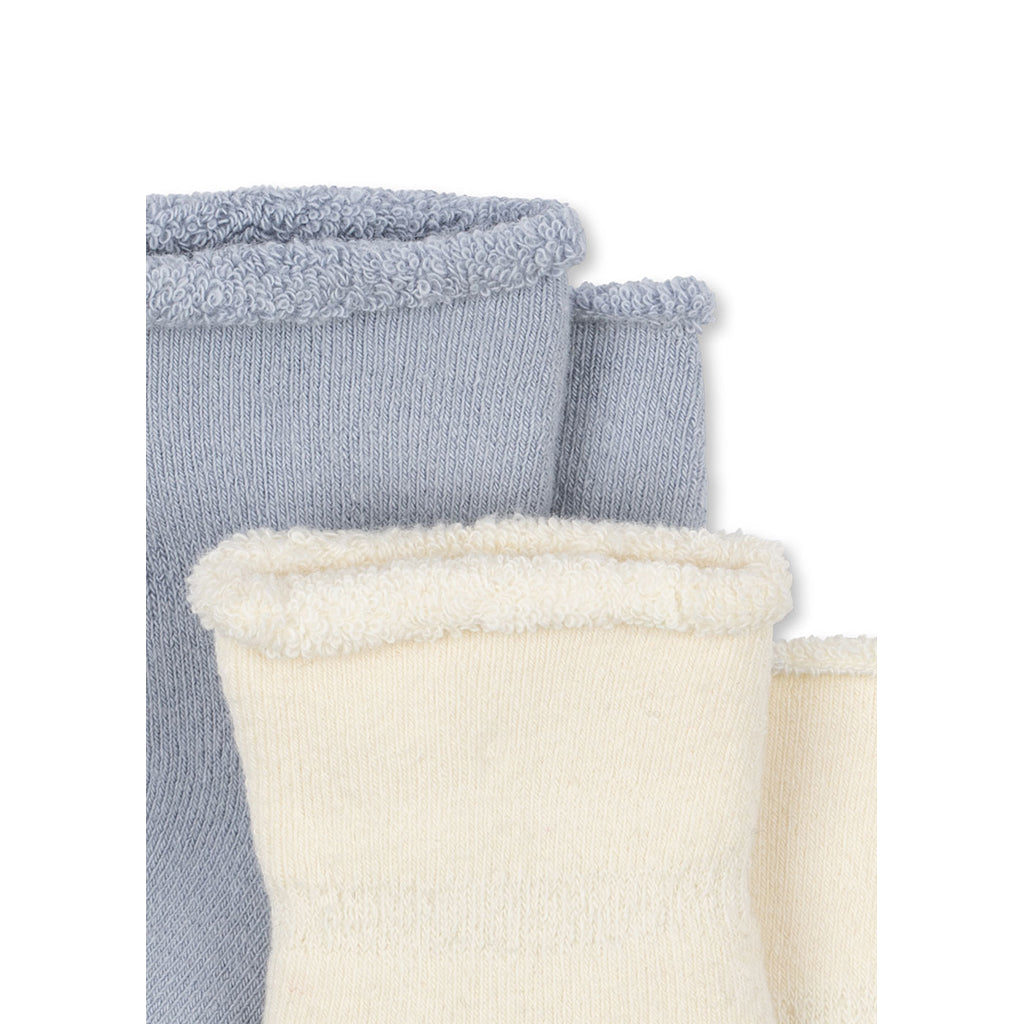 Fanga Fontana Vicino babystrumpor, 2-pack - Gray dawn - strl. 15-21
