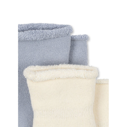 Fanga Fontana Vicino babystrumpor, 2-pack - Gray dawn - strl. 15-21
