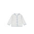 Fanga Fontana Venti baby cardigan, økologisk, Gray dawn  - str. 1 - 9 mdr.