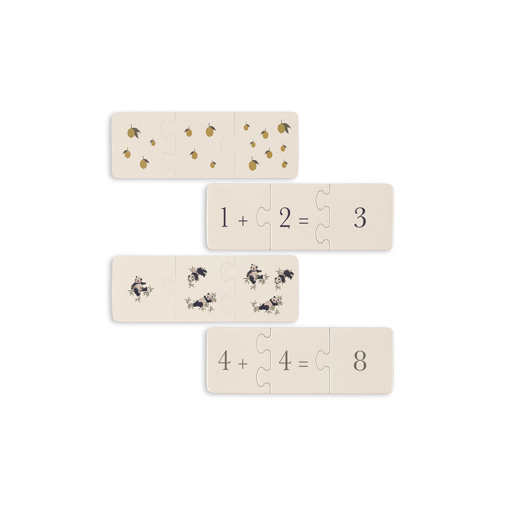 Konges Sløjd pussel, Match, 9 små pussel - 27 bitar