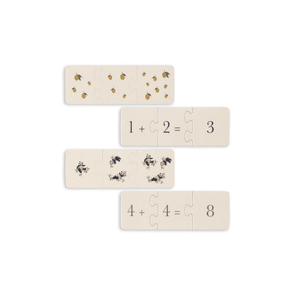 Konges Sløjd pussel, Match, 9 små pussel - 27 bitar