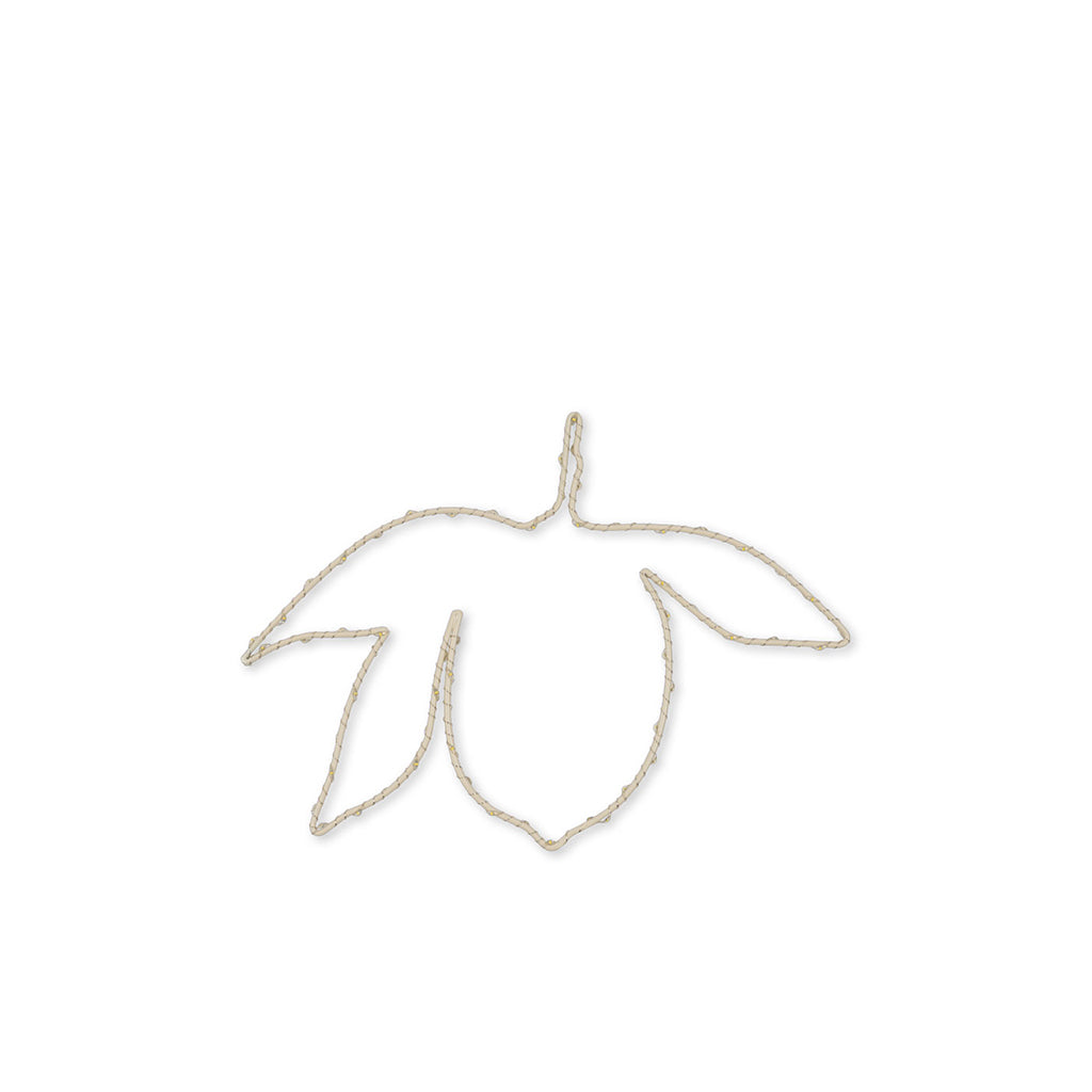 Konges Sløjd cherry wire lampa, Lemon