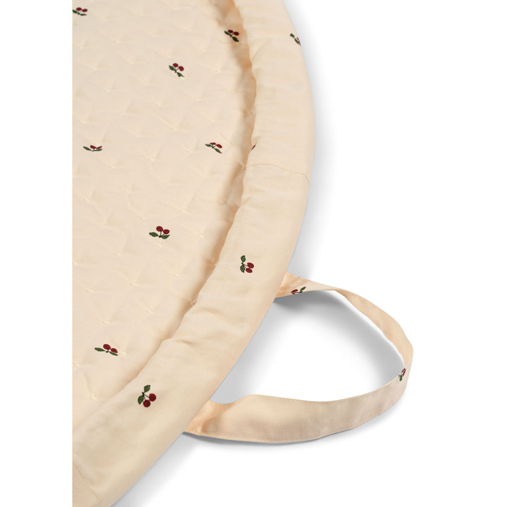 Konges Sløjd lekmatta och förvaringspåse i ett, Cherry