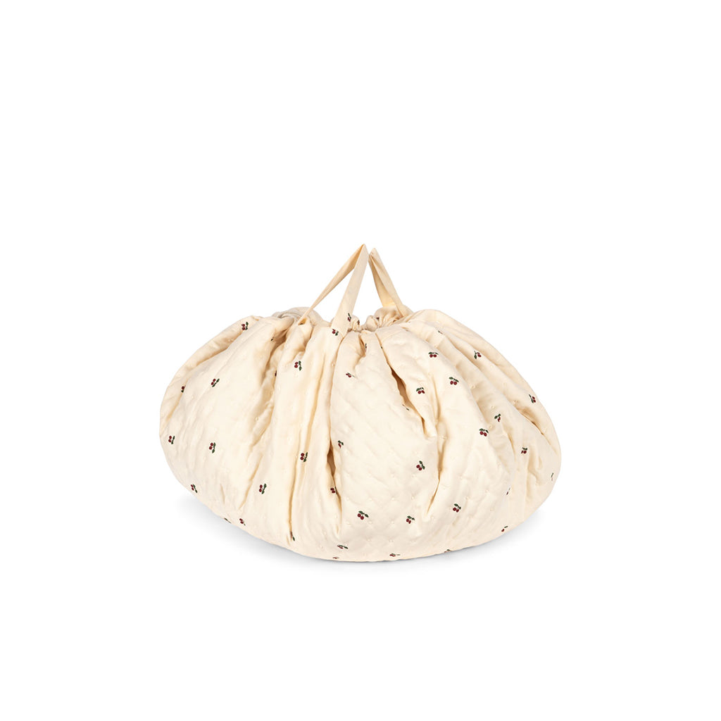 Konges Sløjd lekmatta och förvaringspåse i ett, Cherry