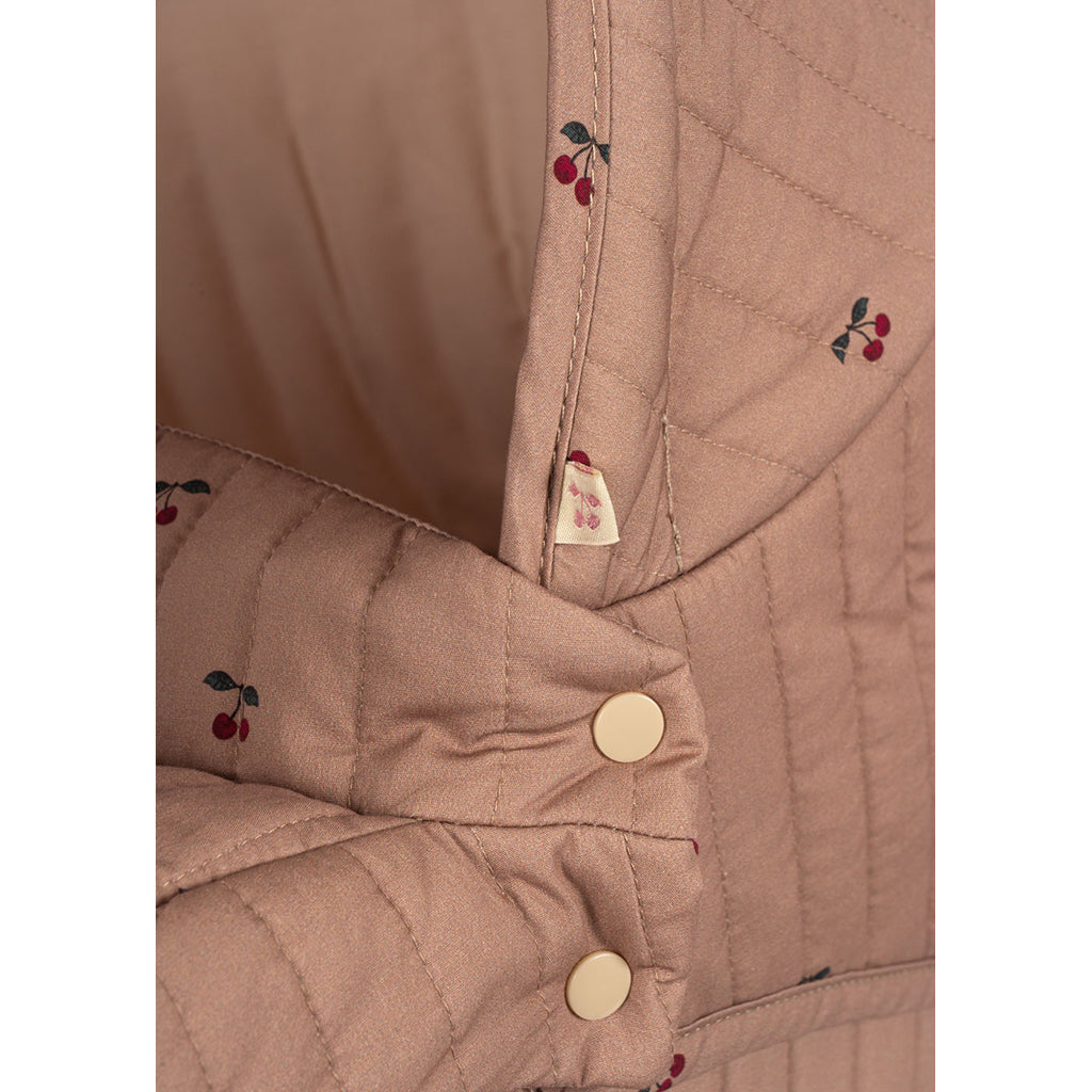 Konges Sløjd Minnie Dockvagn med väska - Cherry blush