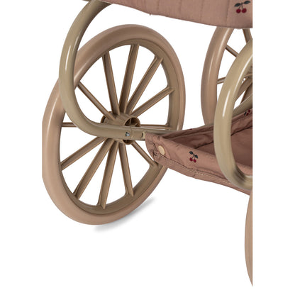 Konges Sløjd Minnie Dockvagn med väska - Cherry blush