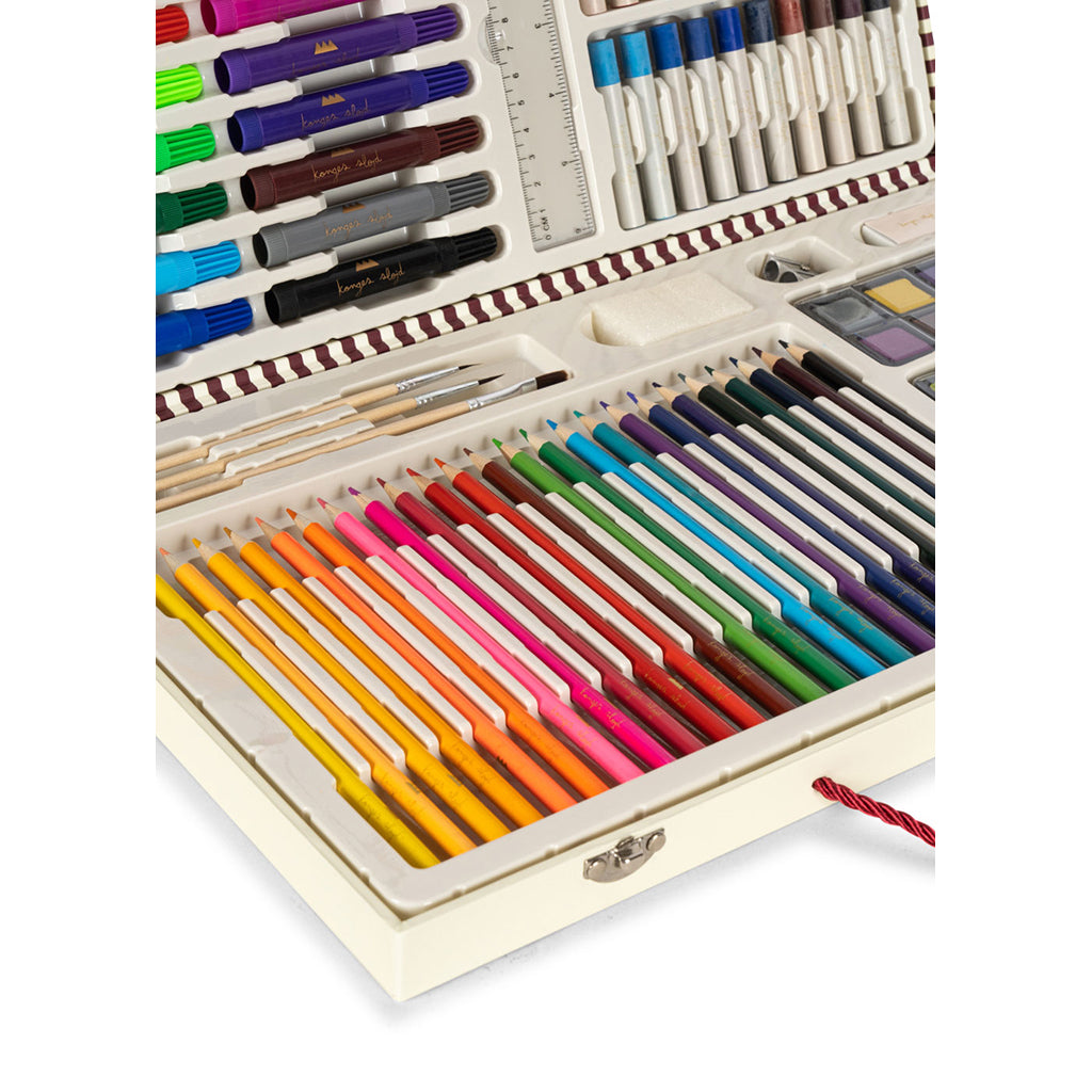 Konges Sløjd Mitt kreativa set, Resväska med ritmaterial