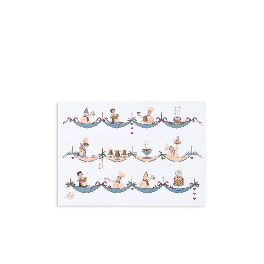 Konges Sløjd Fönsterklistermärken och pennor, Let it snow