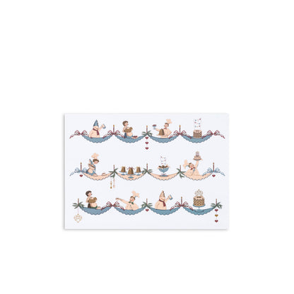 Konges Sløjd Fönsterklistermärken och pennor, Let it snow