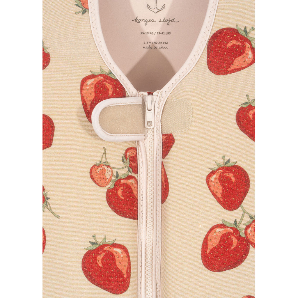 Konges Sløjd Avery simväst, Fragola - Strl. 2-3 år