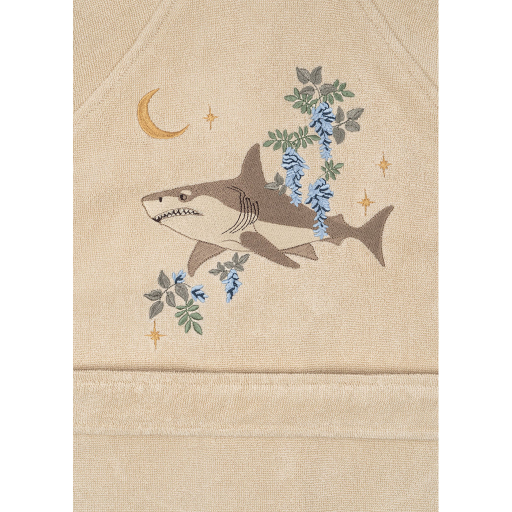 Konges Sløjd Terry badrock för barn, Summer Sand - Str. baby, småbarn, junior