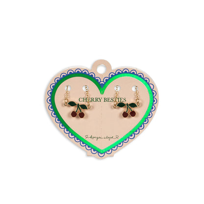 Konges Sløjd Armband, 2-pack - Cherry bestie