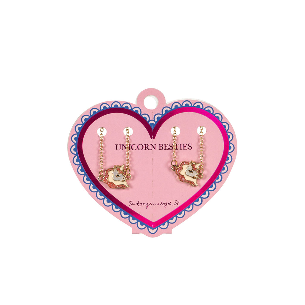 Konges Sløjd Armband, 2-pack - Unicorn bestie - gold