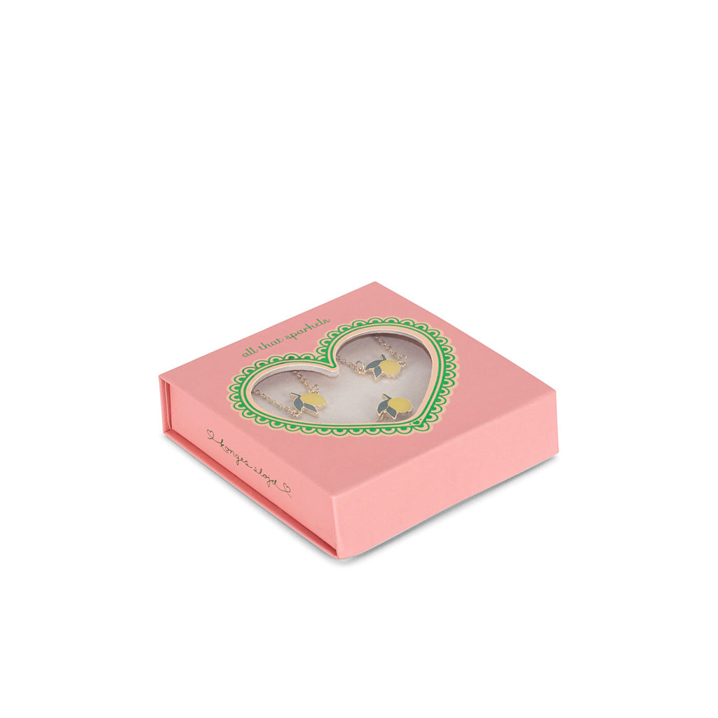 Konges Sløjd Smyckeset, Halsband, ring och armband - Lemon
