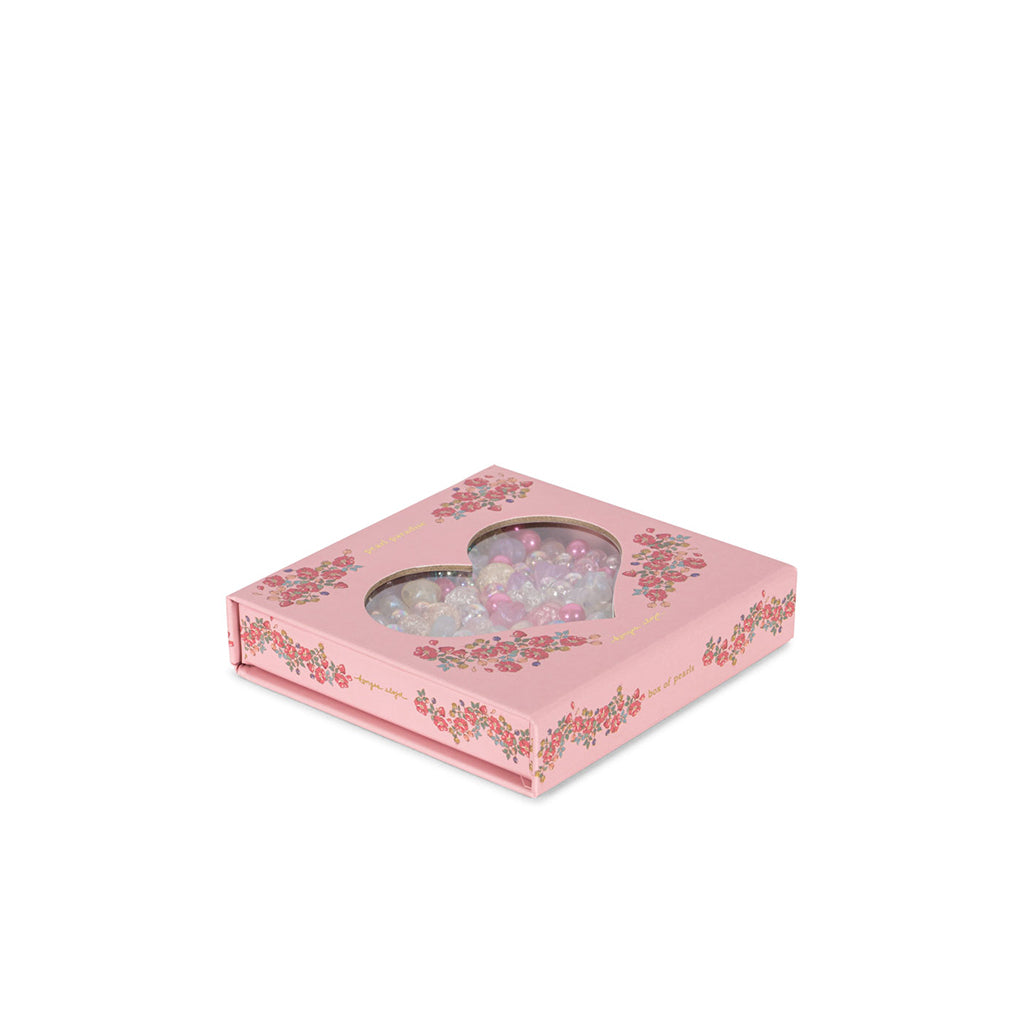Konges Sløjd Perleask, Box of pearls – Blue/pink