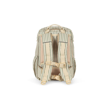 Konges Sløjd Clover skoletaske med gymnastikpåse och regnslag - Duo Verde