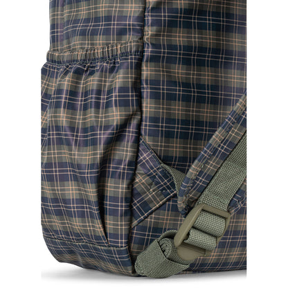 Konges Sløjd Rainy Kids Midi ryggsäck, Laurel Blue Check