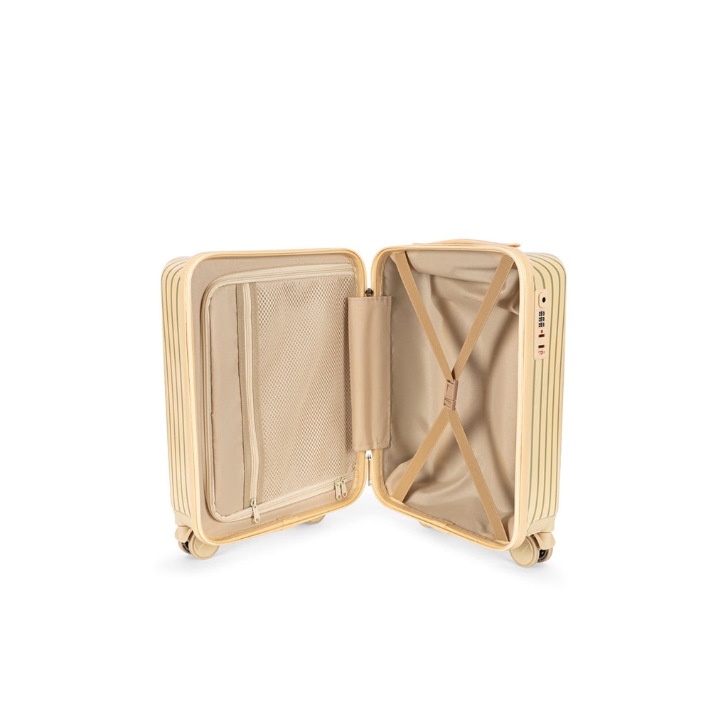 Konges Sløjd resväska, Trolley – Tea Stripe