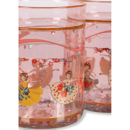 Konges Sløjd glittermugg, 2-pack - Tip toe twinkle