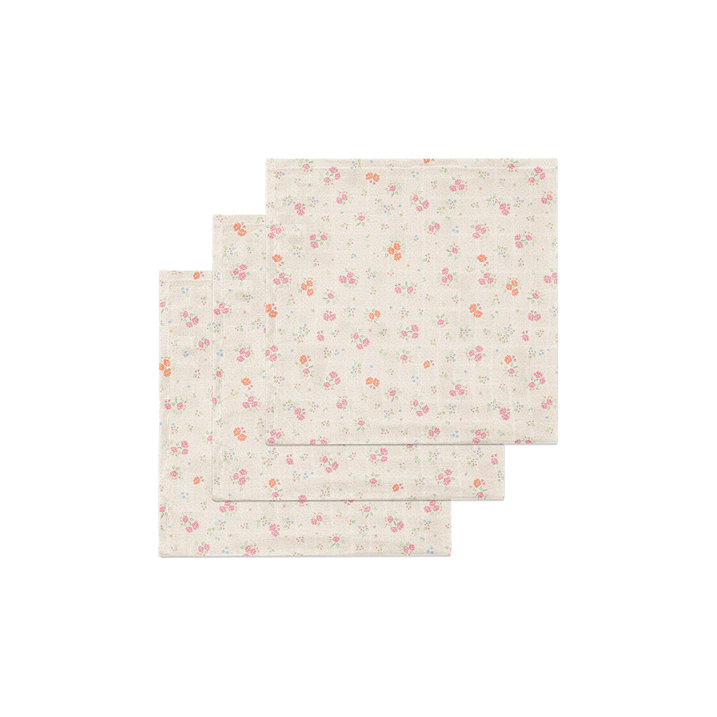 Konges Sløjd tygblöja, ekologisk muslin, 3-pack – Noroka