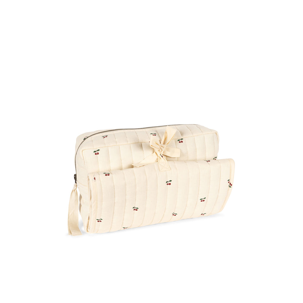 Konges Sløjd Bonnie skötväska och skötunderlägg i ett, Cherry