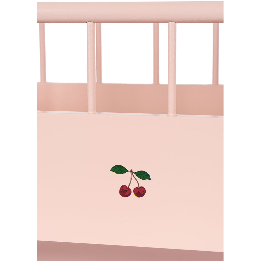 Konges Sløjd docksäng i trä, Pink