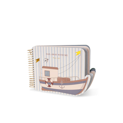 Konges sløjd malebog, mal med vandpen - Rock my boat