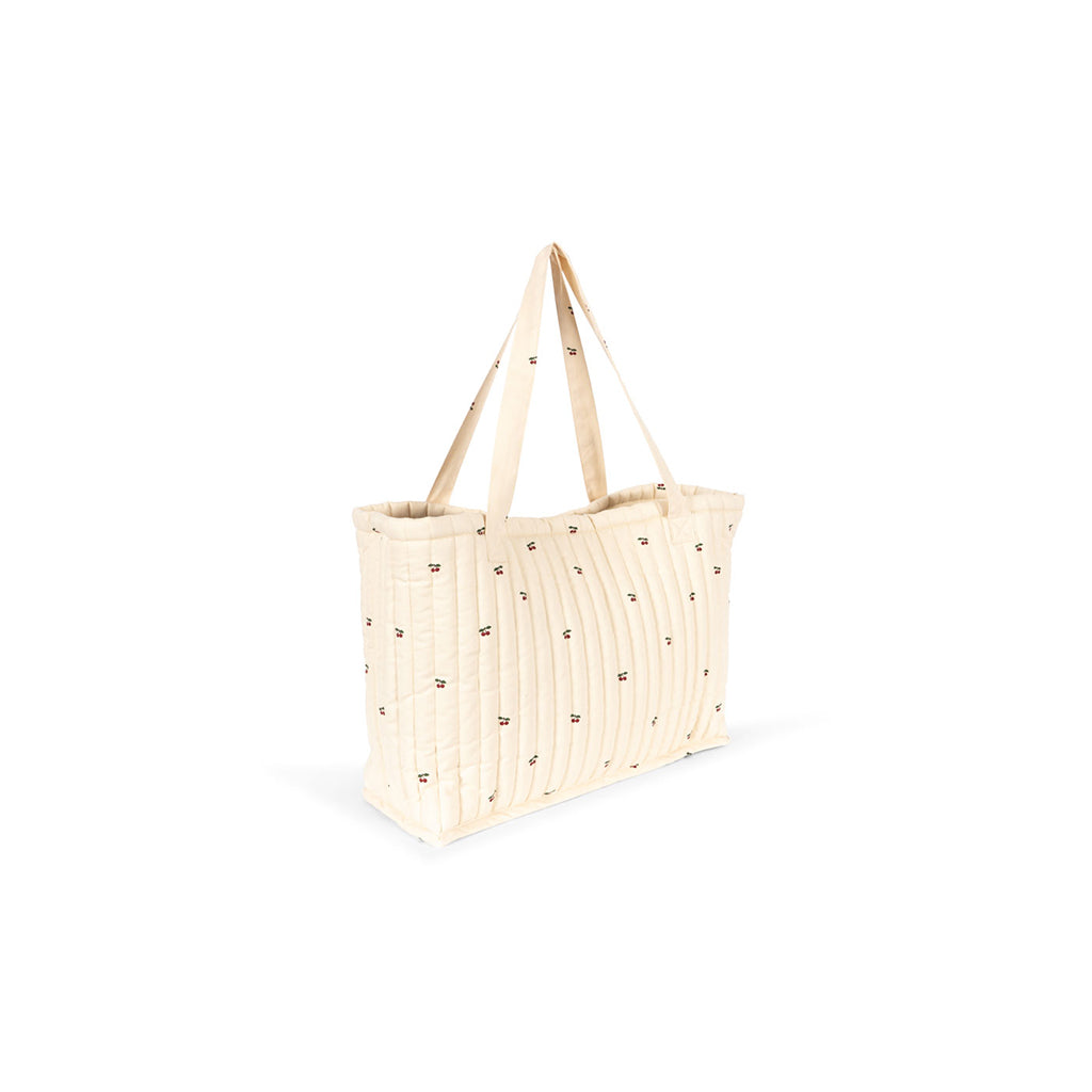 Konges Sløjd Kviltad Molly skötväska - Cherry