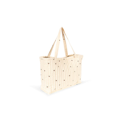 Konges Sløjd Kviltad Molly skötväska - Cherry