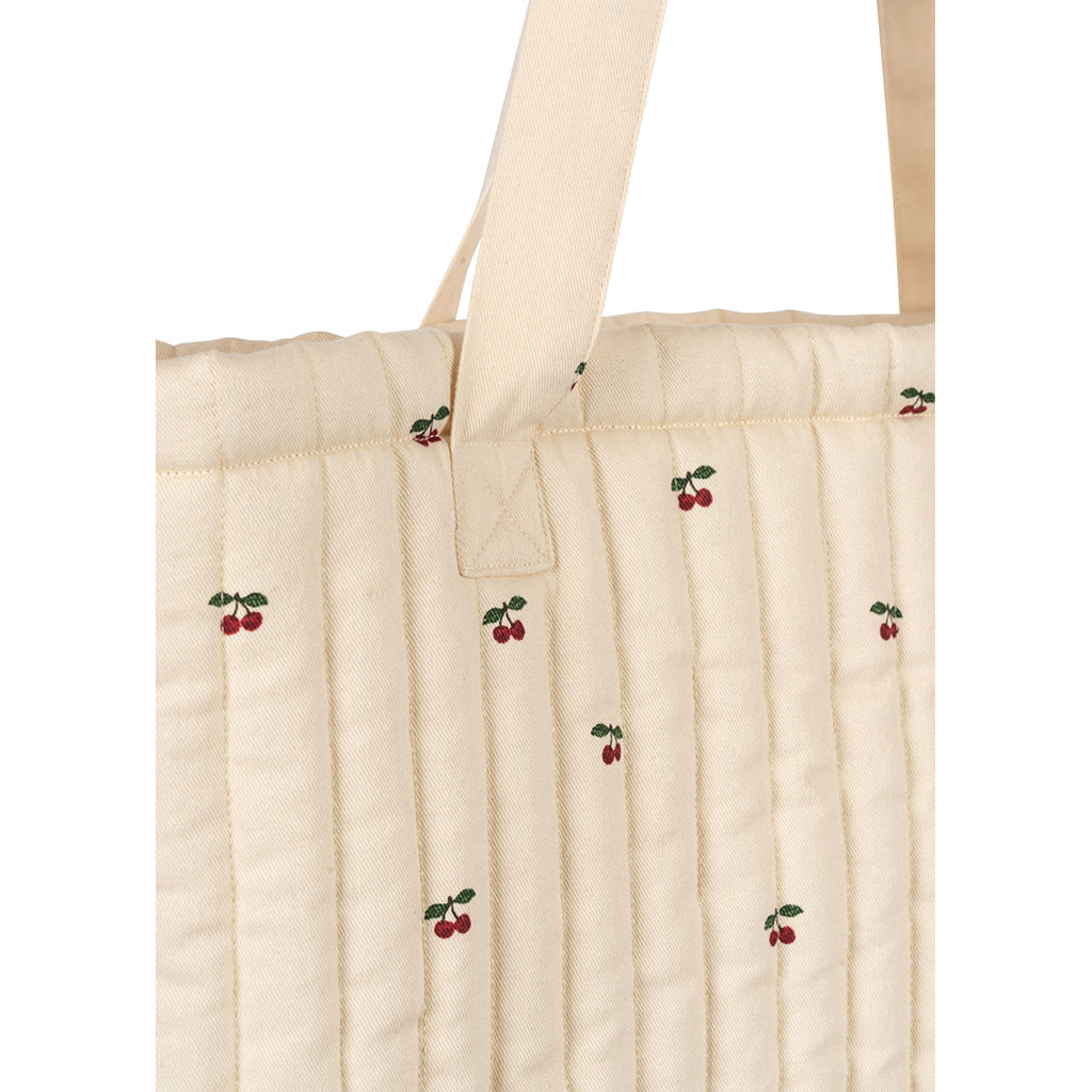 Konges Sløjd Kviltad Molly skötväska - Cherry