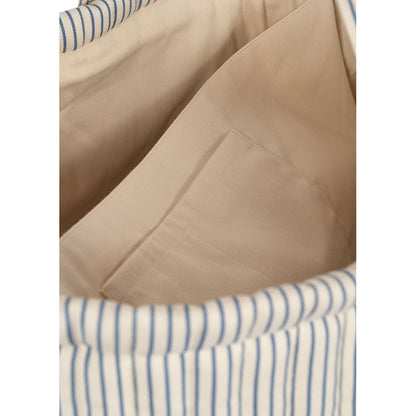 Konges Sløjd Quiltad Molly skötväska - Stripe blue