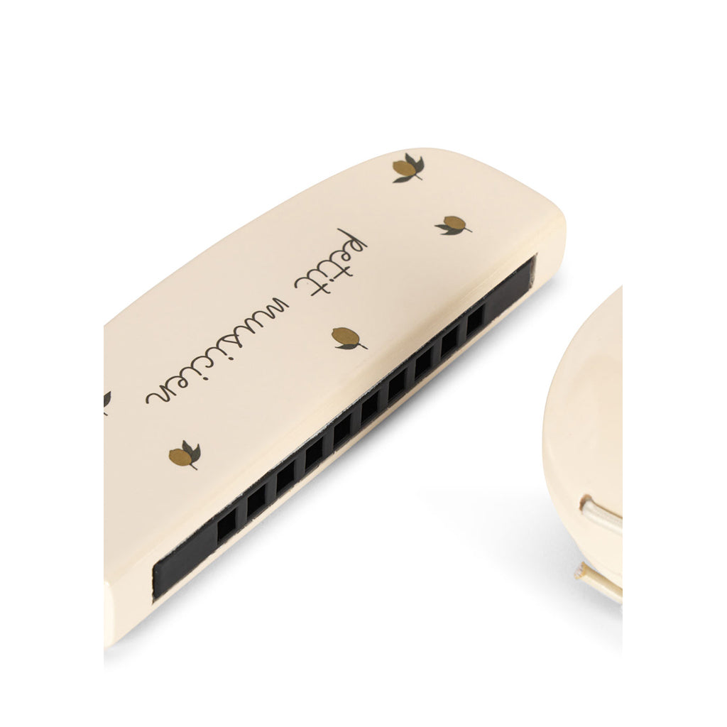 Konges Sløjd Petit Lemon Glossy, set med 3 musikinstrumenter – Lemon