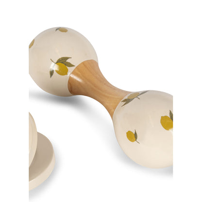 Konges Sløjd Petit Lemon Glossy, set med 3 musikinstrumenter – Lemon