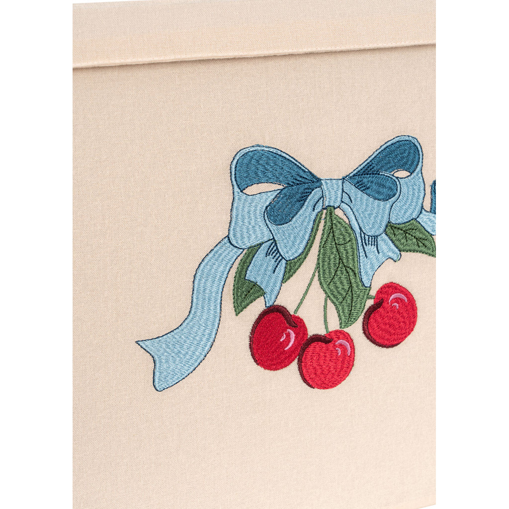 Konges Sløjd, tygförvaringslåda, stor - Cherry bow