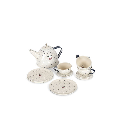 Konges Sløjd Legemad, Tea party - Blue dot