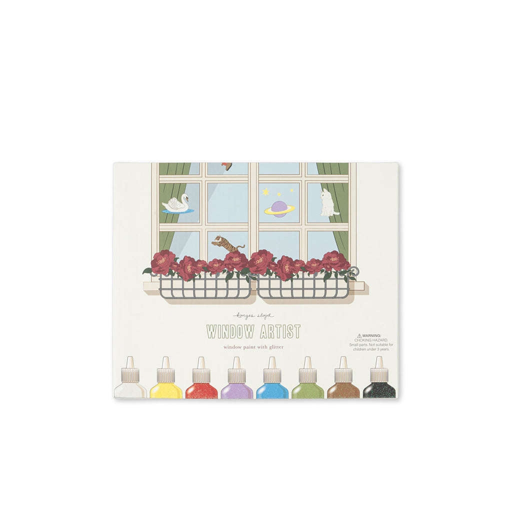 Konges Sløjd Fönstermålning